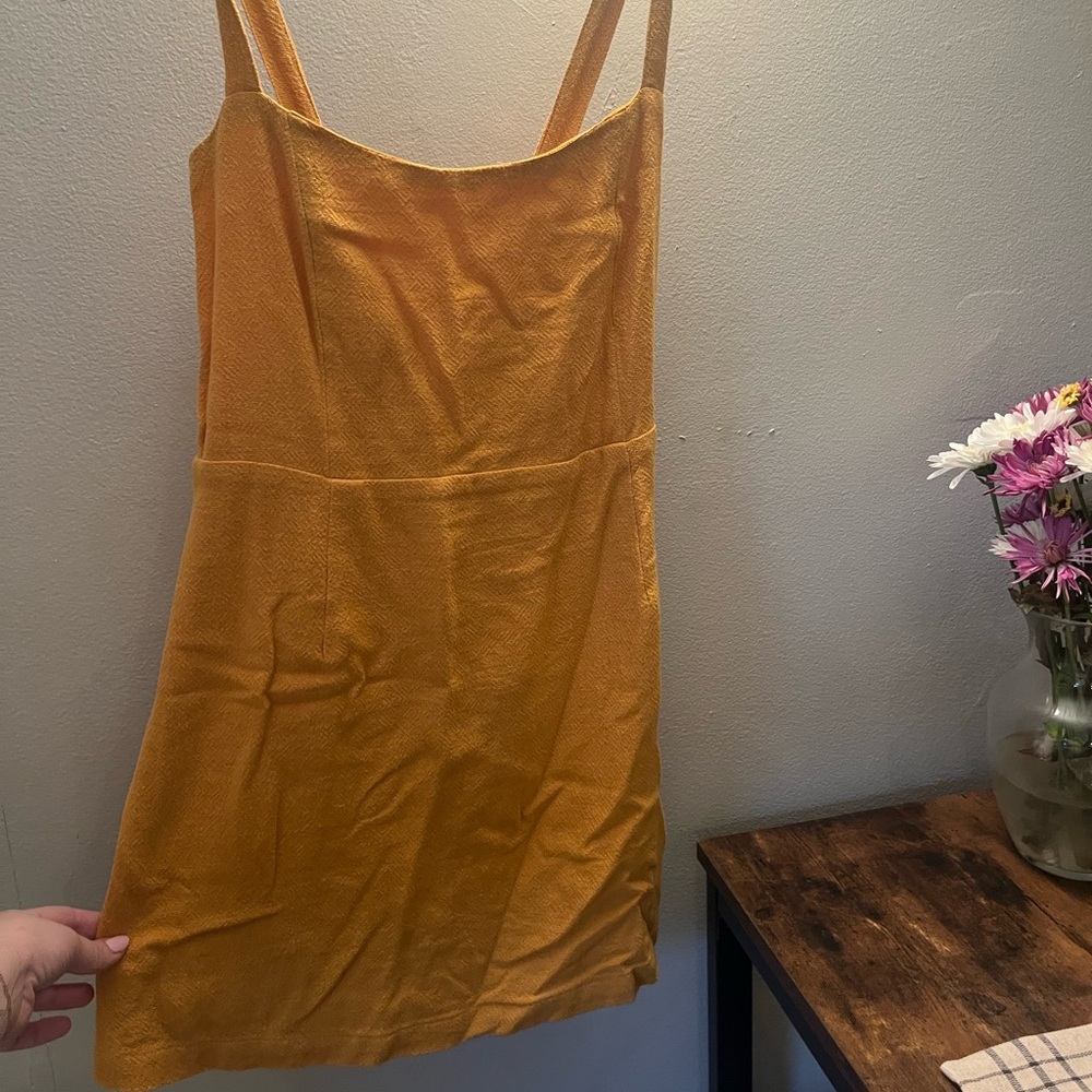 Yellow Free People Dress